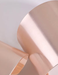 Rose Gold Thick Double Cuff Bracelet - link has visual effect only