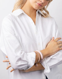 Gold Thread Wrap Bangle 7-Pack - link has visual effect only