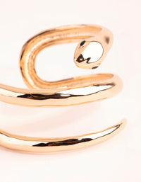 Gold Wrap Snake Cuff Bracelet - link has visual effect only