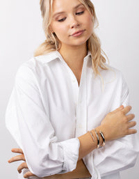 Gold Wrap Snake Cuff Bracelet - link has visual effect only