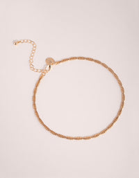 Gold Arrow Choker Necklace - link has visual effect only