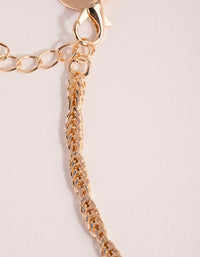 Gold Arrow Choker Necklace - link has visual effect only