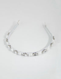 Micro Raffia Detail Alice Band - link has visual effect only