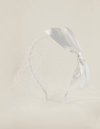 Bow Veil Alice Band - link has visual effect only