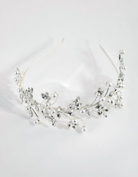 Pearl and Crystal Vine Alice Band - link has visual effect only