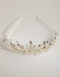 Pearl and Crystal Detail Laurel Alice Band - link has visual effect only