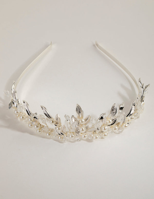 Pearl and Crystal Detail Laurel Alice Band