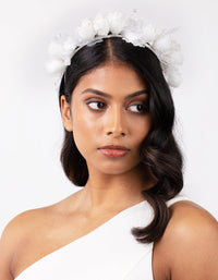 Dainty Rose Beaded Alice Band - link has visual effect only