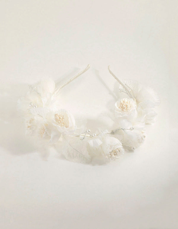 Dainty Rose Beaded Alice Band