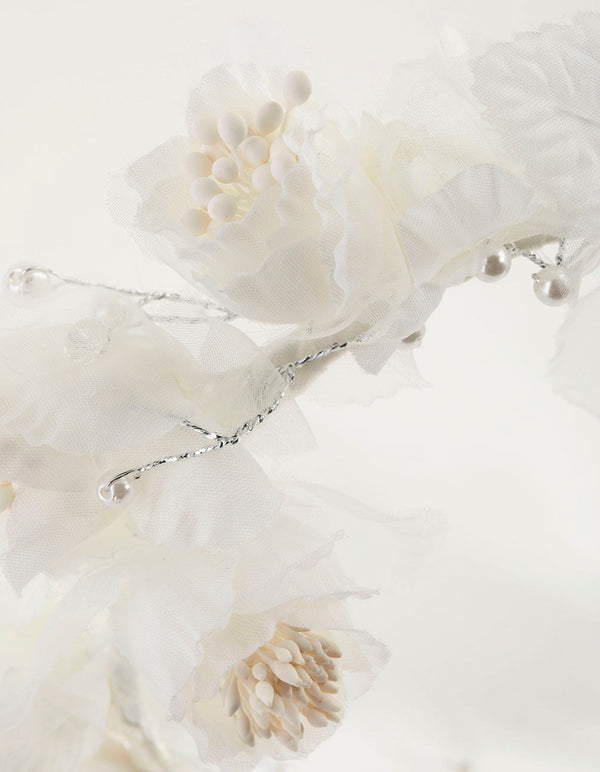 Dainty Rose Beaded Alice Band