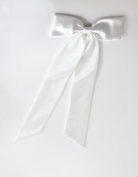 Statement Relaxed Fabric Bow Clip - link has visual effect only