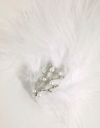 Statement Branch and Feather Clip - link has visual effect only