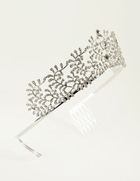 Dainty Vine Crystal State Crown - link has visual effect only