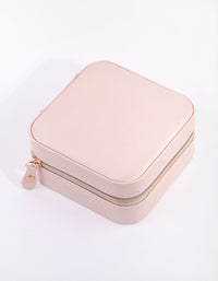 Square Blush Jewellery Box - link has visual effect only