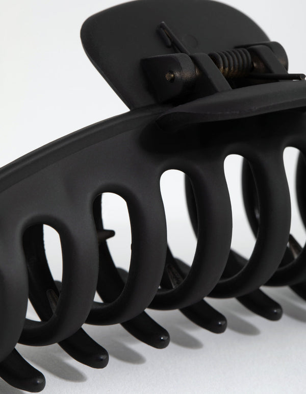 Black Acrylic Large Bar Claw