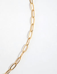 Naszyjnik ze złotym spinaczem - link has visual effect only