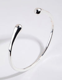 Silver Teardrop Small Cuff Bracelet - link has visual effect only