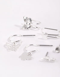 Silver Butterfly Ear Cuff Stack Pack - link has visual effect only