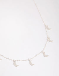 Silver Moon Station Necklace - link has visual effect only