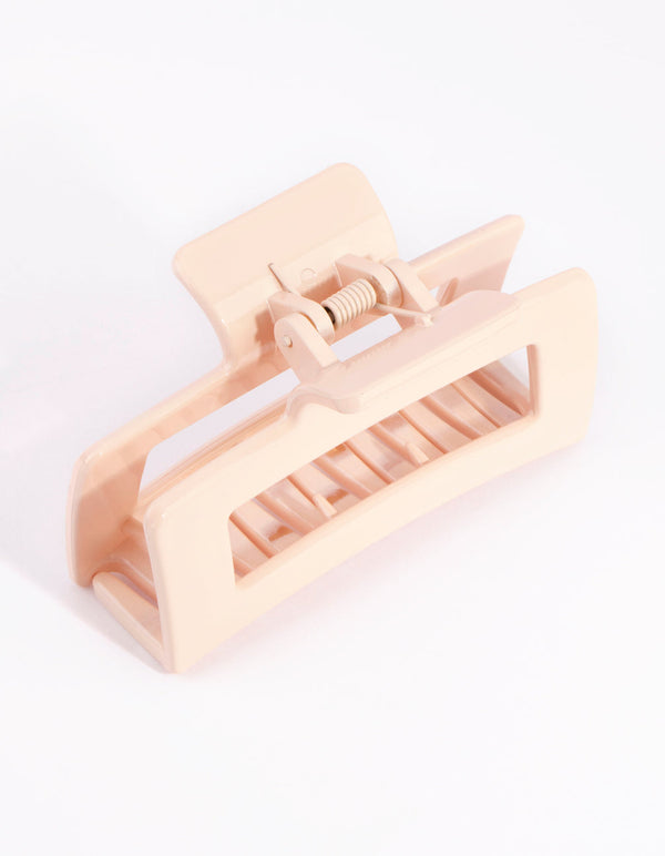 Cream Plastic Box Claw