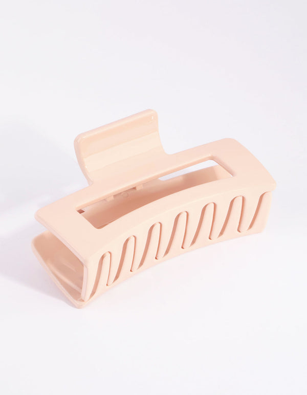 Cream Plastic Box Claw