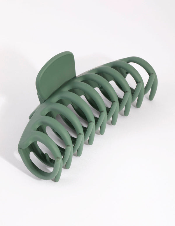 Matte Green Rounded Claw
