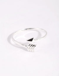 Sterling Silver Arrow Ring - link has visual effect only