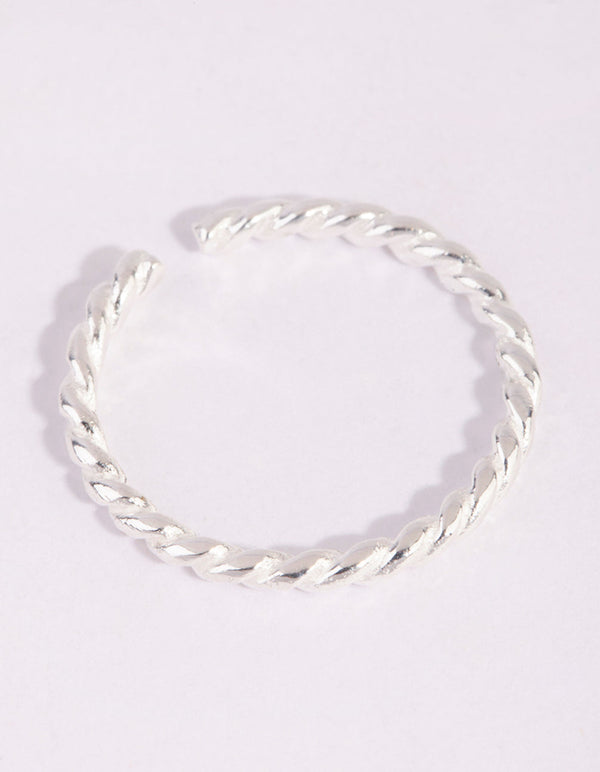 Sterling Silver Twisted Ring