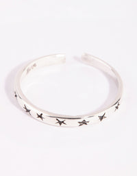 Sterling Silver Star Ring - link has visual effect only