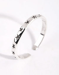 Sterling Silver Star Ring - link has visual effect only