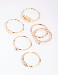 Gold Celestial Ring Pack - link has visual effect only