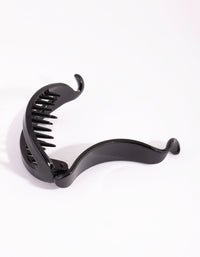 Black Skinny Banana Clip - link has visual effect only