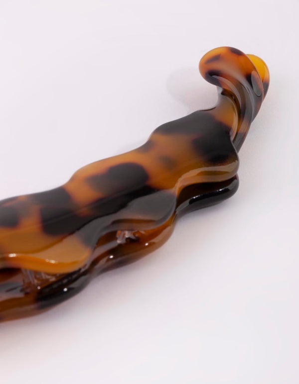 Tortoiseshell Acrylic Banana Clip
