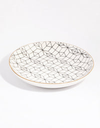 Geometric Ceramic Trinket Tray - link has visual effect only