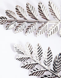 Silver Laurel Clips - link has visual effect only