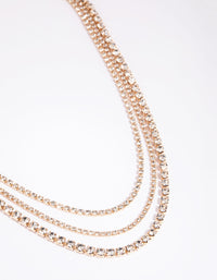 Gold Layered Cup Chain Necklace - link has visual effect only