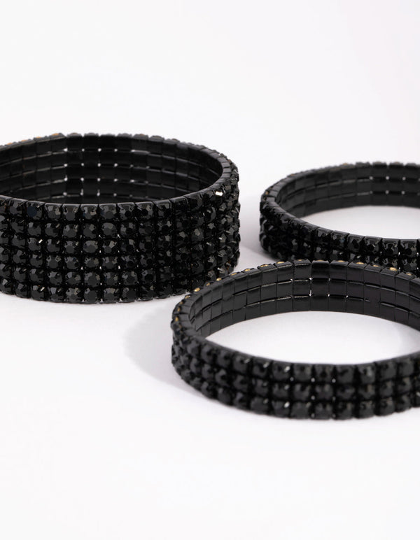 Matte Black Cupchain Bracelet Pack