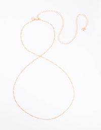 Gold Figaro Waist Chain - link has visual effect only