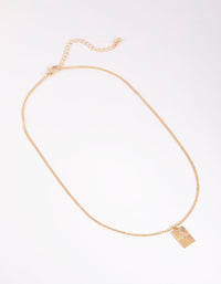 Gold Celestial Pendant Necklace - link has visual effect only
