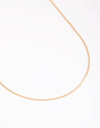 Gold Snake Chain Necklace - link has visual effect only