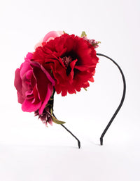 Flower Bouquet Alice Band - link has visual effect only