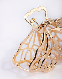 Gold Metal Butterfly Claw - link has visual effect only