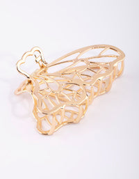 Gold Metal Butterfly Claw - link has visual effect only