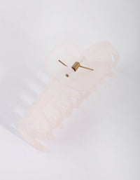 Large Clear Plastic Claw - link has visual effect only