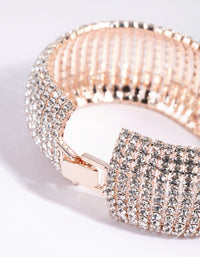 Rose Gold Statement Cupchain Bracelet - link has visual effect only