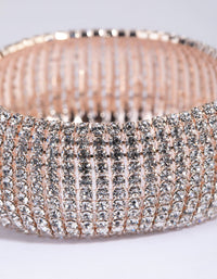 Rose Gold Statement Cupchain Bracelet - link has visual effect only