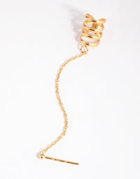镀金纯银耳环 - link has visual effect only