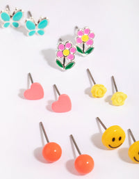 Kids Smile Garden Stud Earring Pack - link has visual effect only