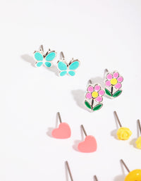 Kids Smile Garden Stud Earring Pack - link has visual effect only