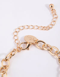 Kindersleutel tot liefde bedelarmband - link has visual effect only